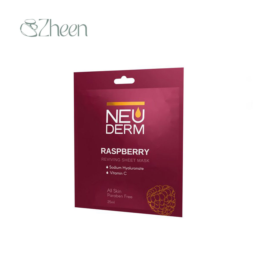 ماسک صورت ورقه ای تمشک نئودرم